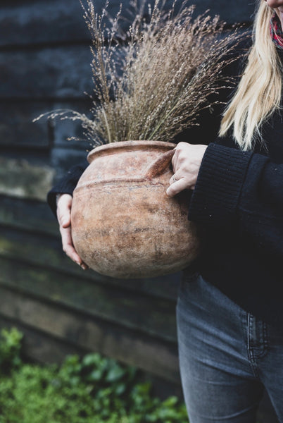 Large Antique French Pot