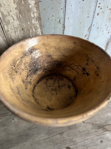 French Earthenware Mixing Bowl
