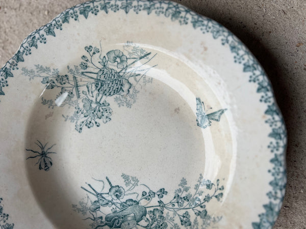 French Transferware Dish