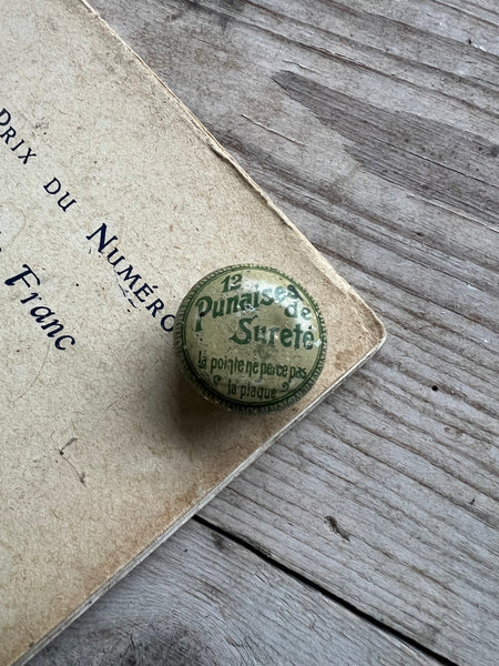 Sweet Vintage French Tin