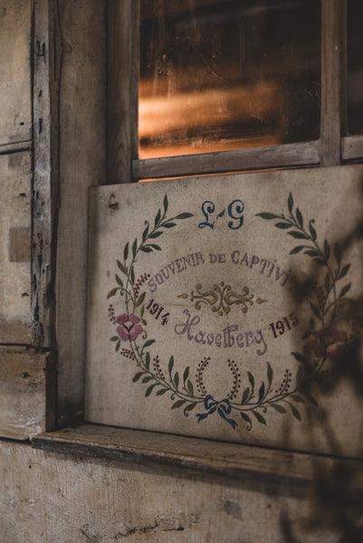 Embroidered World War 1 Souvenir of Captivity