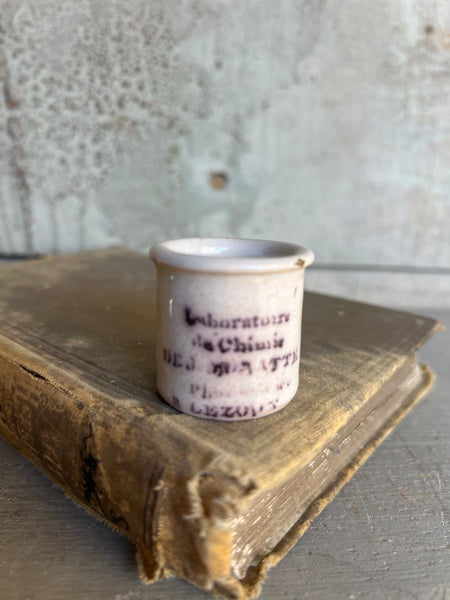 Small Vintage Apothecary Jar