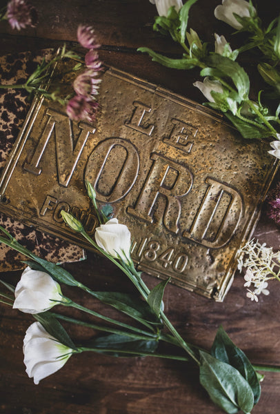 Beautiful Vintage French Le Nord sign