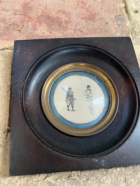 Vintage French Soldier Sketch