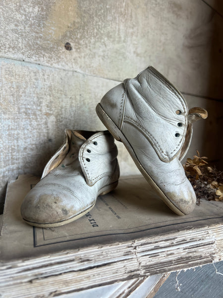 French Vintage Little Children's Boots
