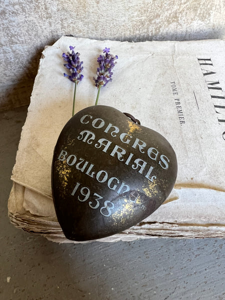 Vintage Heart Tin