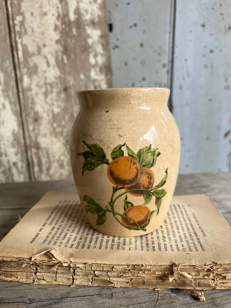 Vintage D’oranges Confit Jar