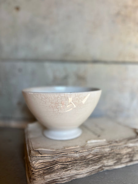 Beautifully Crazed Rustic Digoin Cafe Au Lait