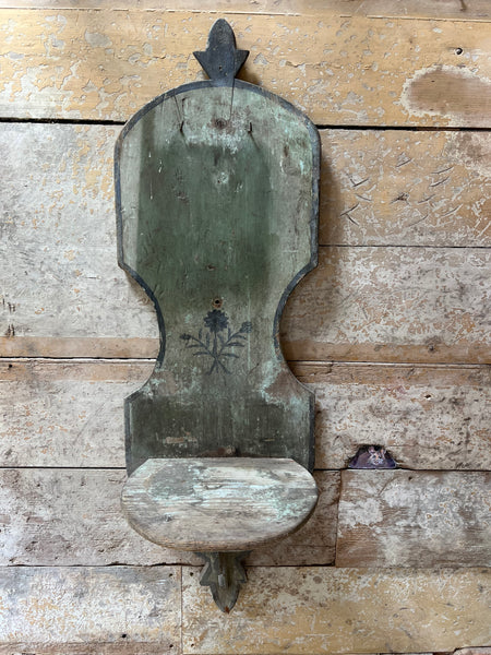 Antique Chippy Paint Decorative Wall Shelf