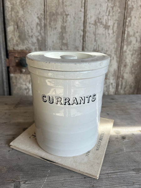 Antique Currants Pot