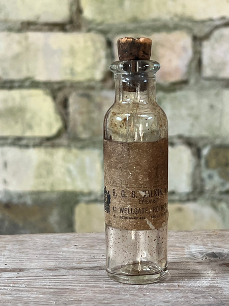 Sweet Vintage Chemist Bottle