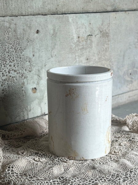 Vintage French Confiture Pot
