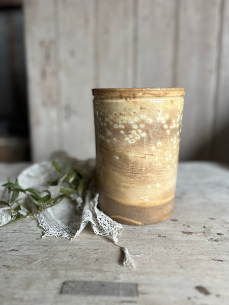 Huge Crazed Confiture Pot