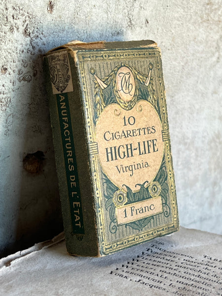 Antique French Cigarettes