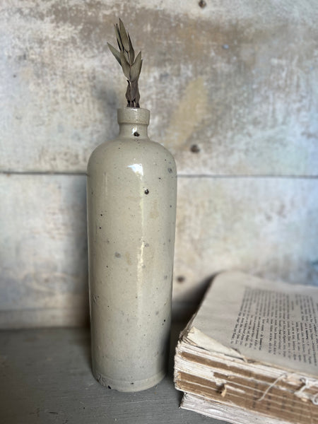 French Stoneware Bottle