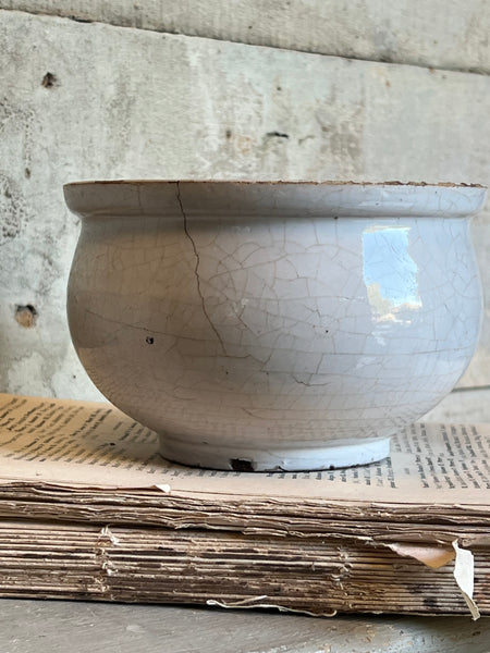 French Vintage Confitures Pot