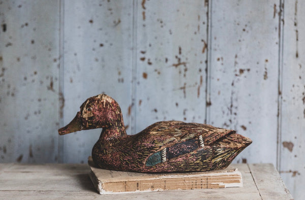 Vintage French Decoy Duck