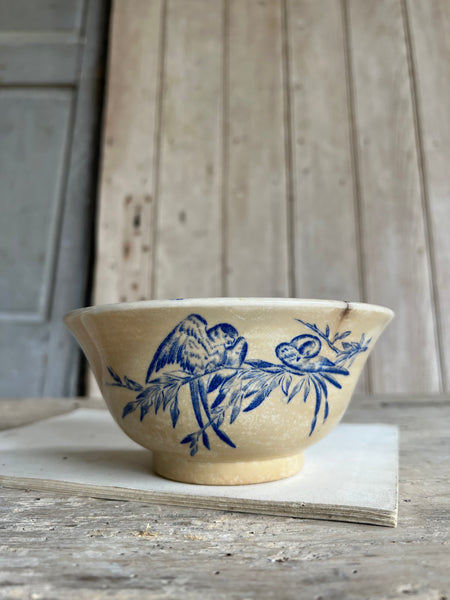 French Buttery Transferware Bowl