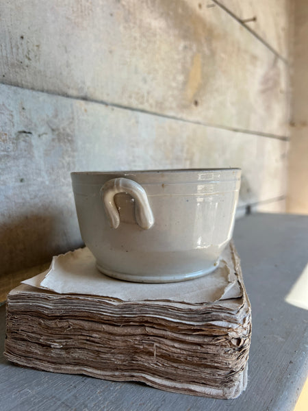 Sweet Handled Vintage French Bowl