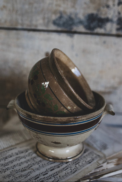 Beautifully Crazed Rustic Bowl