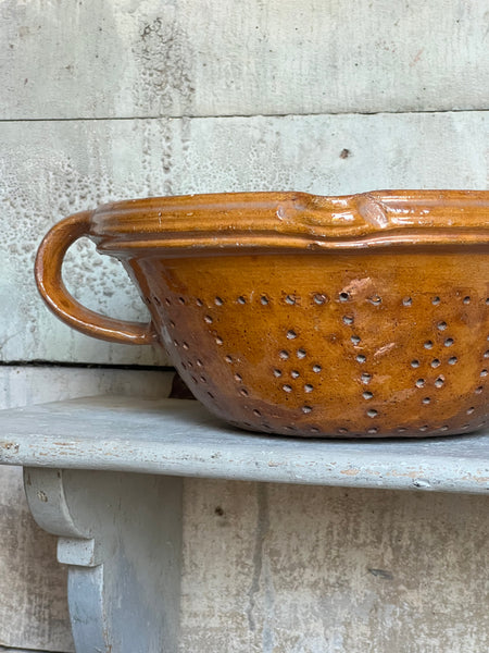 Large Vintage French Strainer