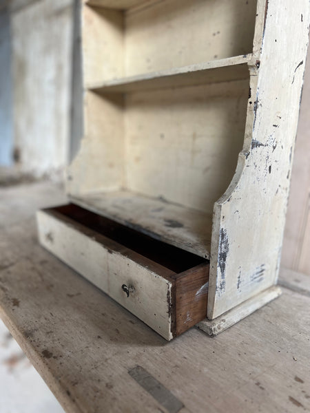 French Chippy Paint Small Shelving Unit