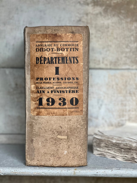 Large Antique French Book from 1930 (part 1)