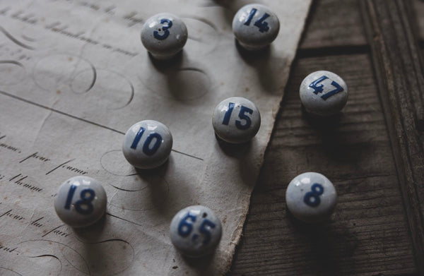 Antique French Numbered Knobs