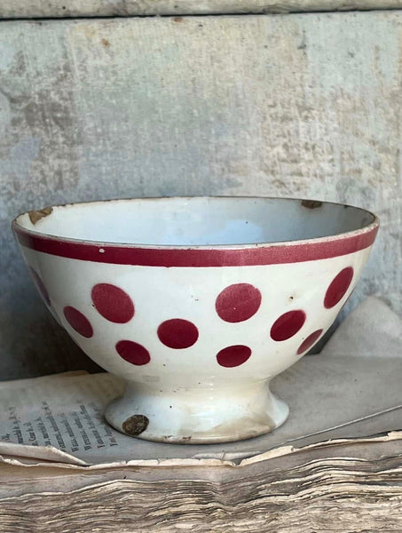 Cute Vintage Spotty Cafe Au Lait
