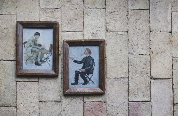 Antique French Artist Oil Paintings