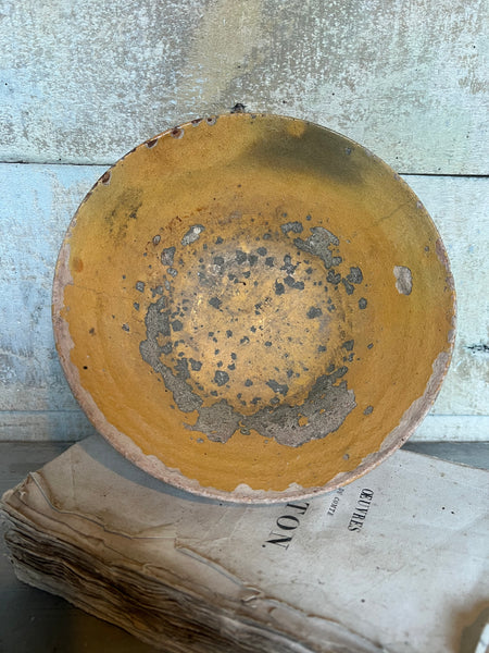 Antique Earthenware Bowl from Provence