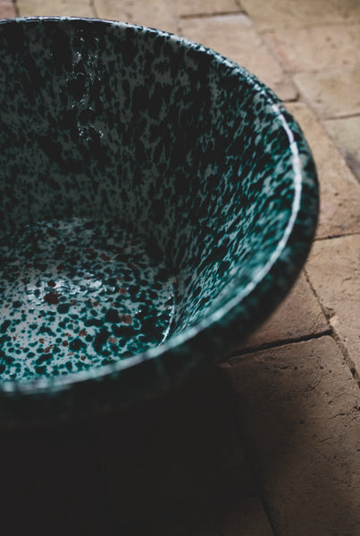Huge Italian Spruzzo Bowl