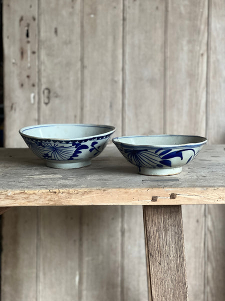 Antique Hand Painted Bowls