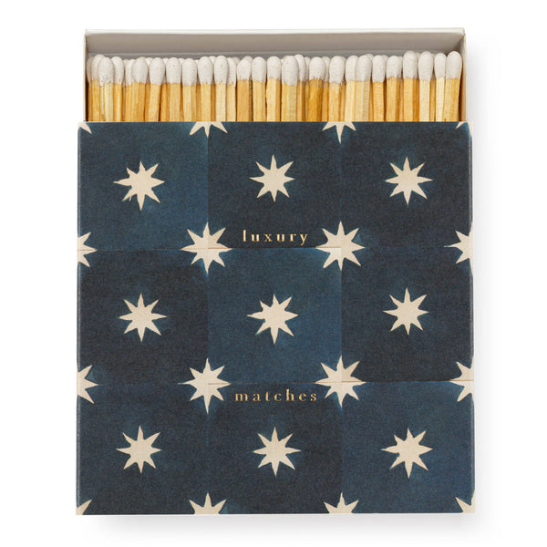 Navy Star Tile | Square - Safety Matches