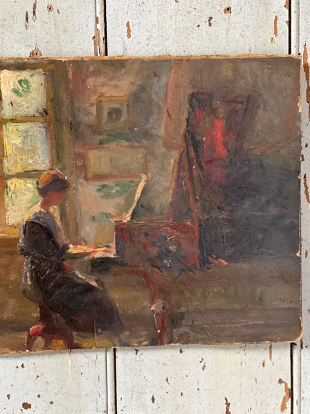 Antique French Study