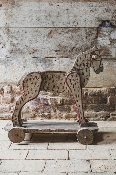 Antique French Rocking Horse