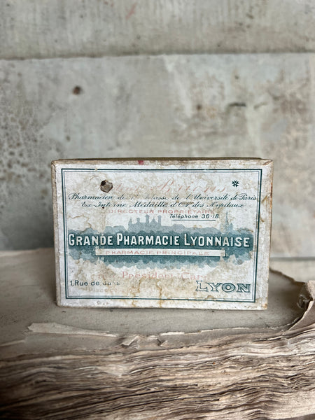Vintage French Pharmacy Box