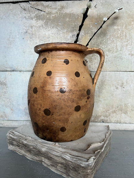 Stunning Large Spotted Pot