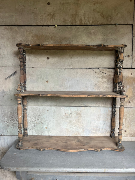 Gorgeous vintage shelf unit