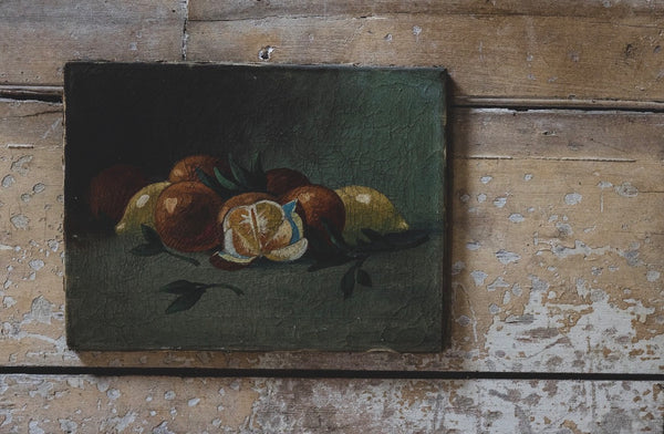 French Fruit Oil Painting on Canvas