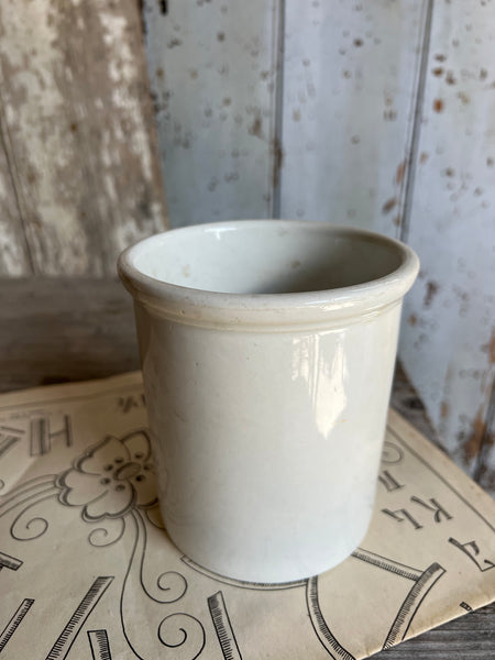 French Vintage Confiture Pot