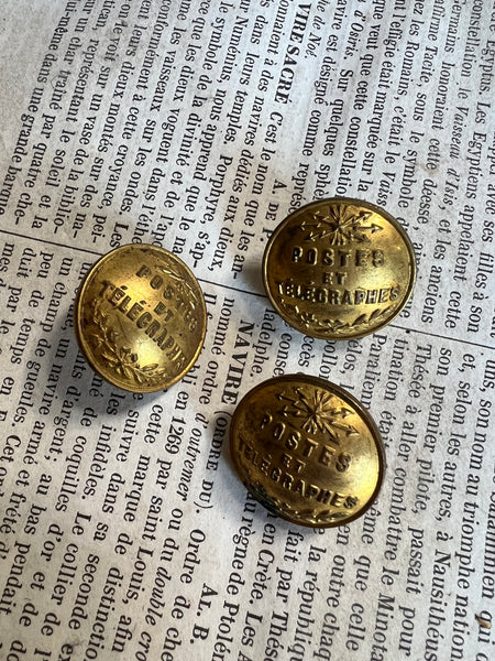 Postal Telegram Workers Buttons