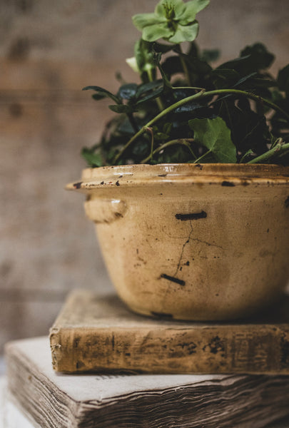 Vintage French Stapled Bowl