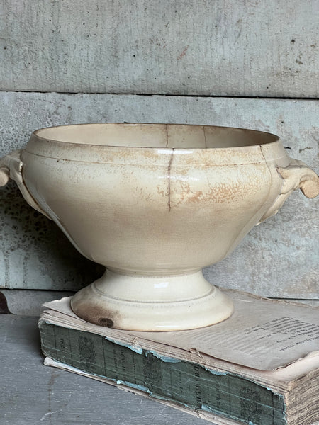 Crazed Rustic French Soupiere