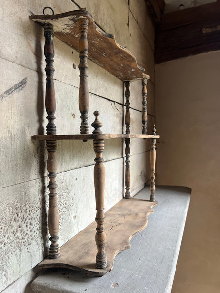Gorgeous vintage shelf unit
