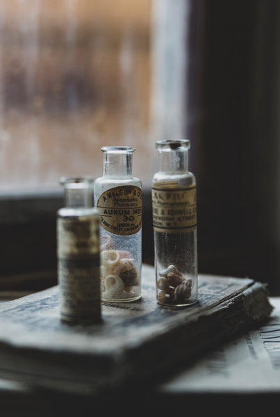 Collection of Vintage Bottles