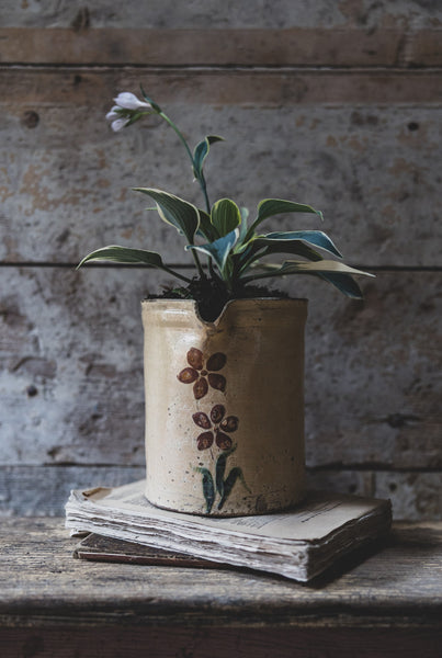 French Floral Jug