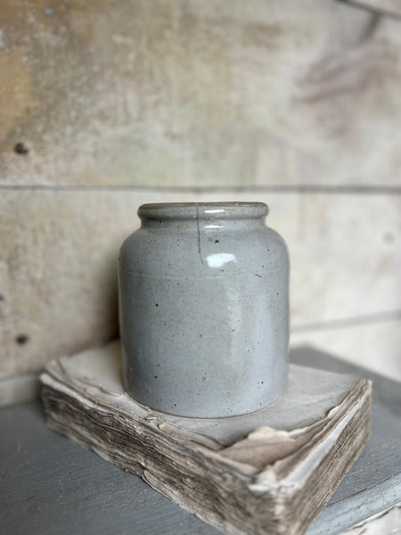 Simple French Stoneware Pot