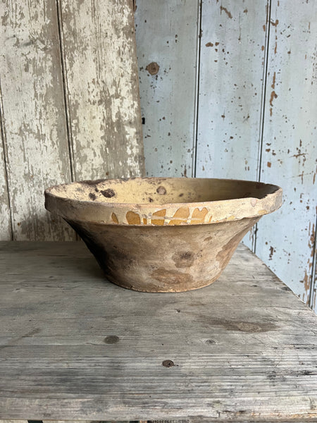 French Earthenware Mixing Bowl