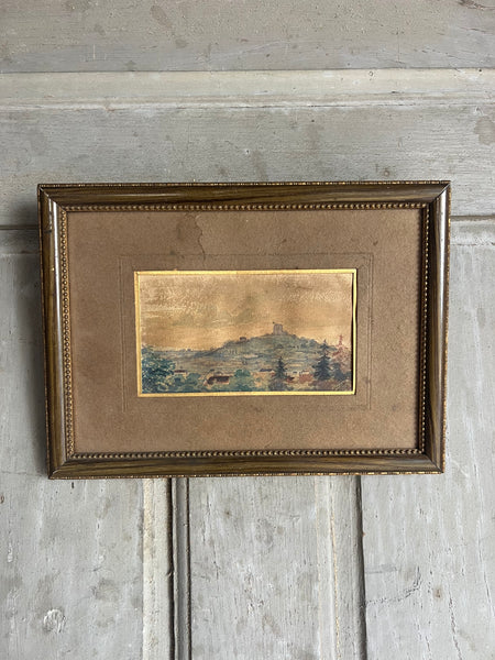 1915 French Watercolour